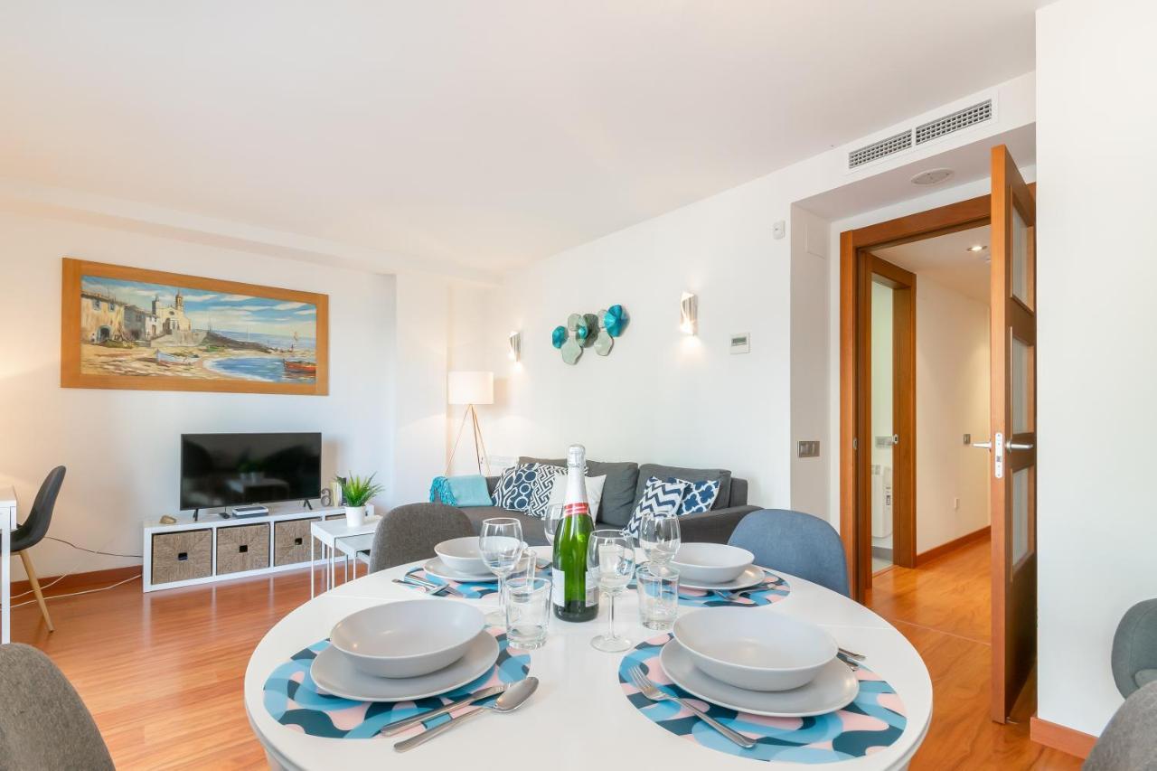 Sant Sebastia Moderno Apartamento A 100 Metros De La Playa Sitges Dış mekan fotoğraf